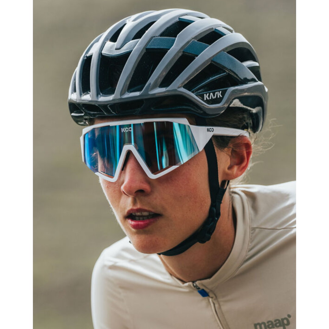 Koo Spectro - White - Green-The Cycling Fix