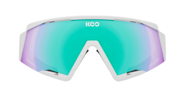 Koo Spectro - White - Green-The Cycling Fix