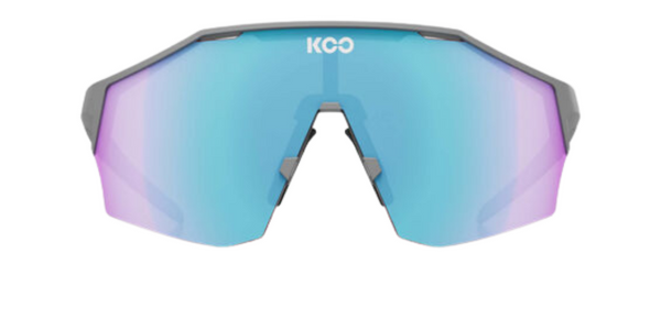 Koo Alibi - Grey Matt - Turquoise-The Cycling Fix