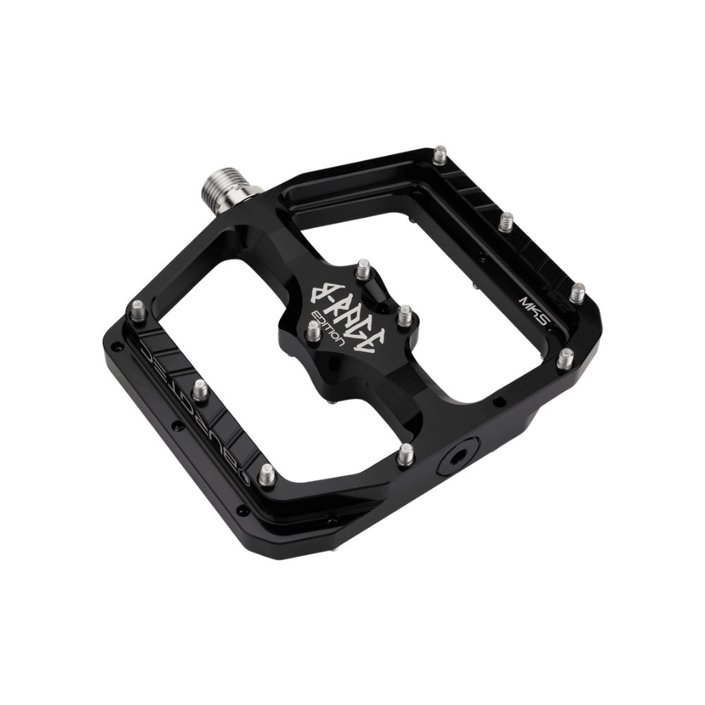 Burgtec Penthouse Flat MK5 B-Rage Edition Pedals-The Cycling Fix