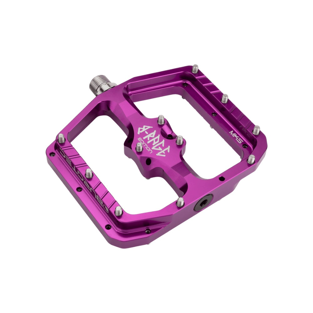 Burgtec Penthouse Flat MK5 B-Rage Edition Pedals-The Cycling Fix