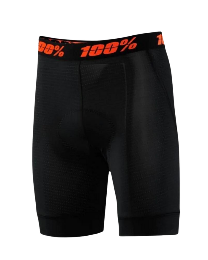 100% Crux Youth Liner Short - Black-The Cycling Fix