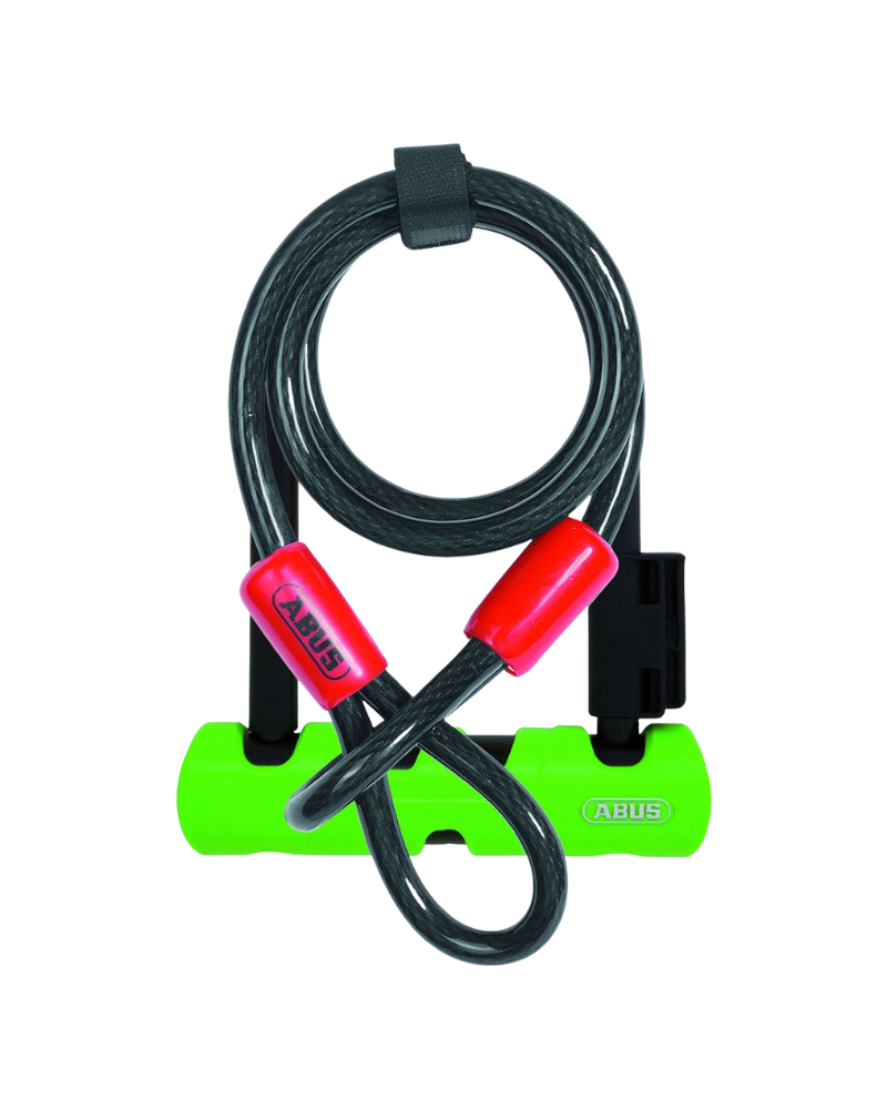 ABUS U-Lock Ultra 410 Mini plus Loop Cable-The Cycling Fix