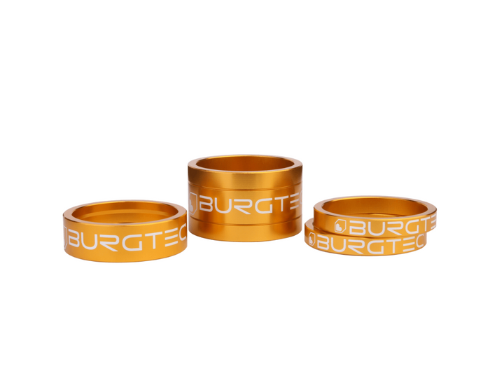 Burgtec Stem Spacer Kit - Bullion Gold-The Cycling Fix