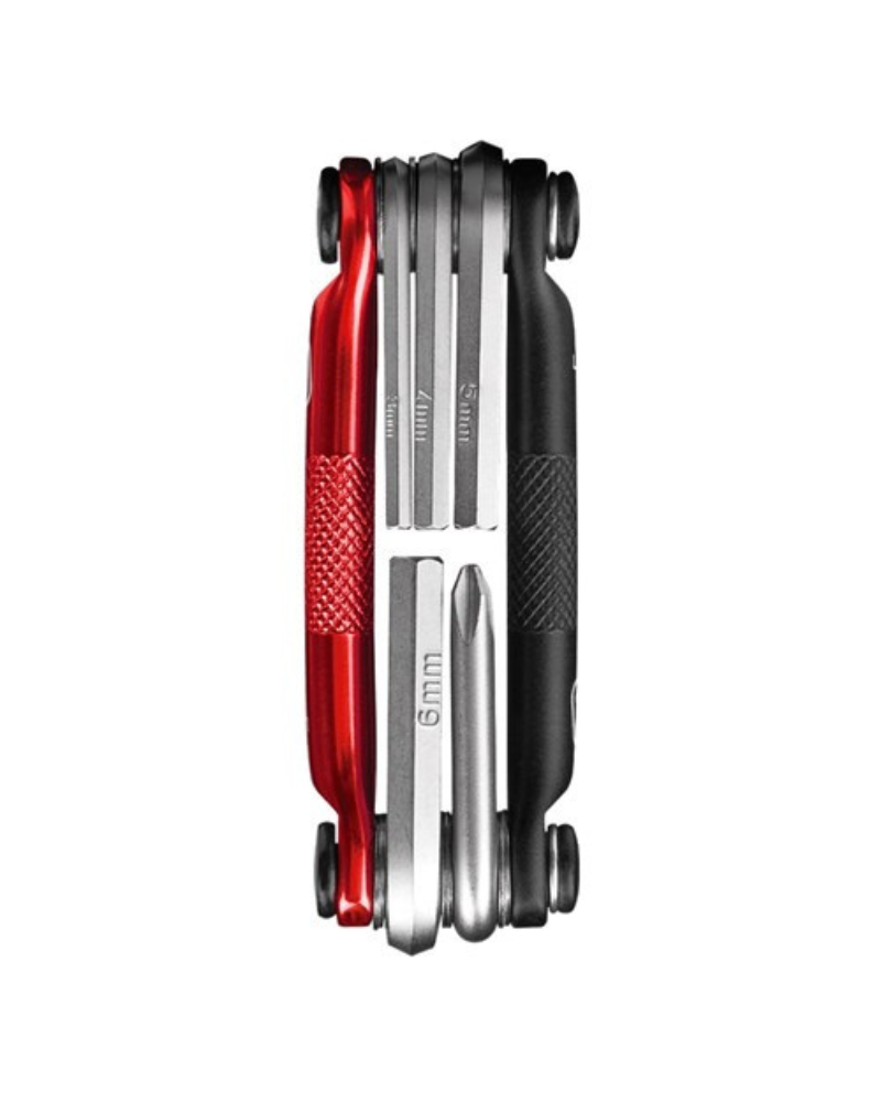 Crankbrothers Multi Tool 5 - Black/Red-The Cycling Fix