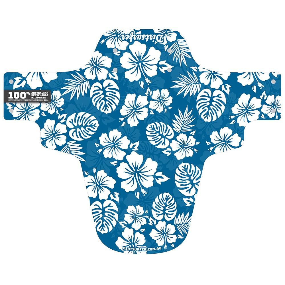 Dirtsurfer MTB Mudguard - Hawaiian Blue-The Cycling Fix