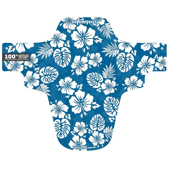 Dirtsurfer MTB Mudguard - Hawaiian Blue-The Cycling Fix