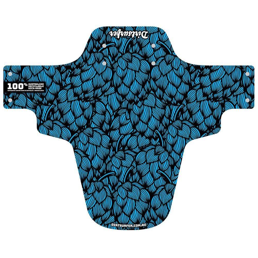 Dirtsurfer MTB Mudguard - Hops Blue-The Cycling Fix
