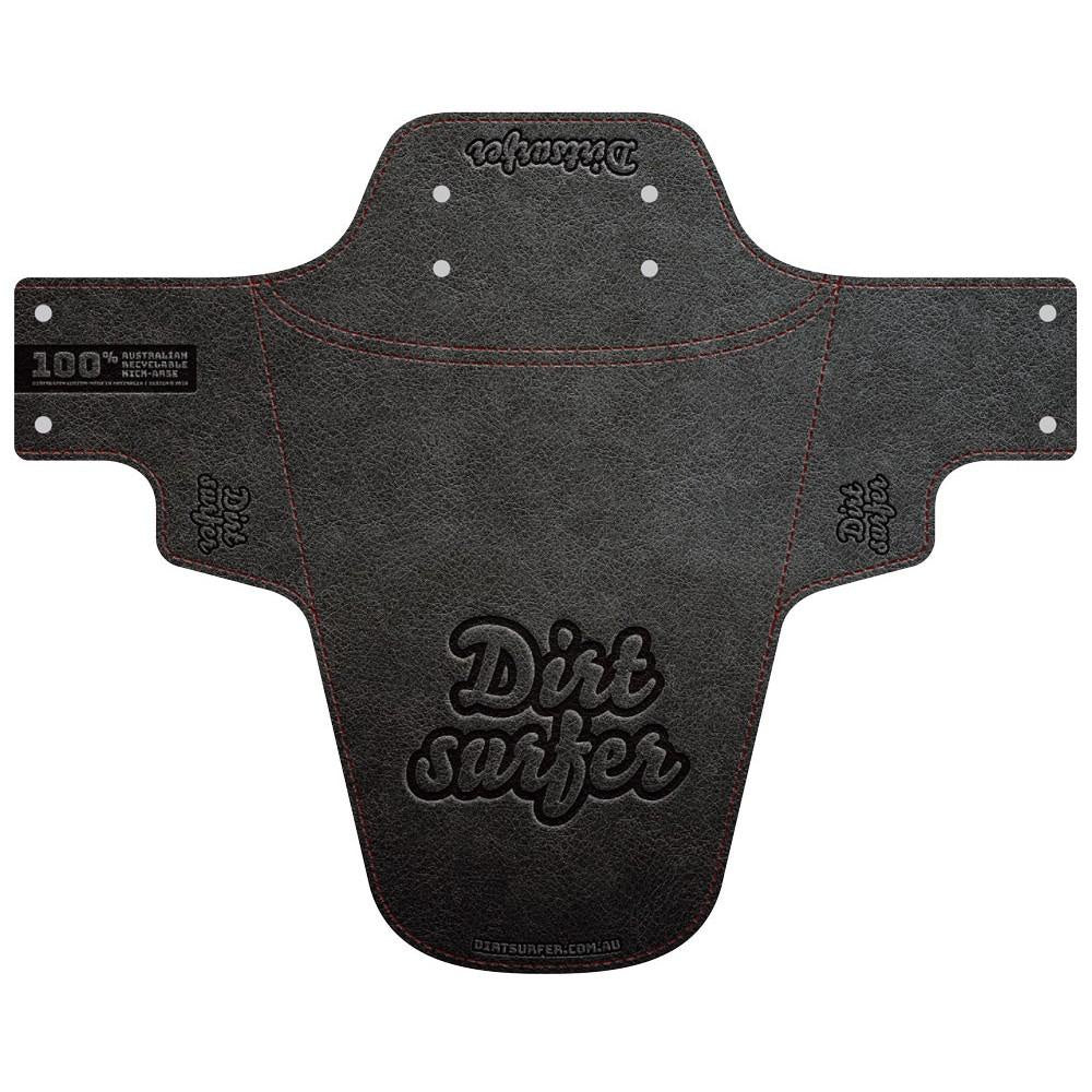 Dirtsurfer MTB Mudguard - Leather Logo-The Cycling Fix
