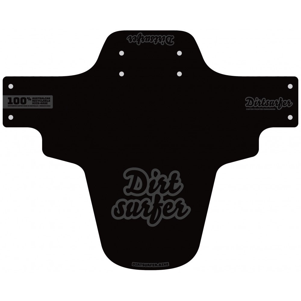 Dirtsurfer MTB Mudguard - Stealth Logo-The Cycling Fix