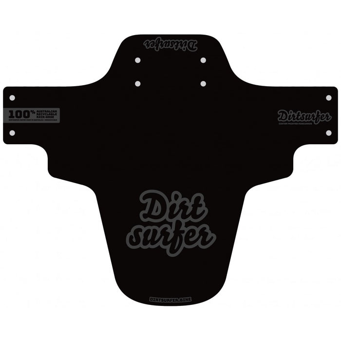 Dirtsurfer MTB Mudguard - Stealth Logo-The Cycling Fix