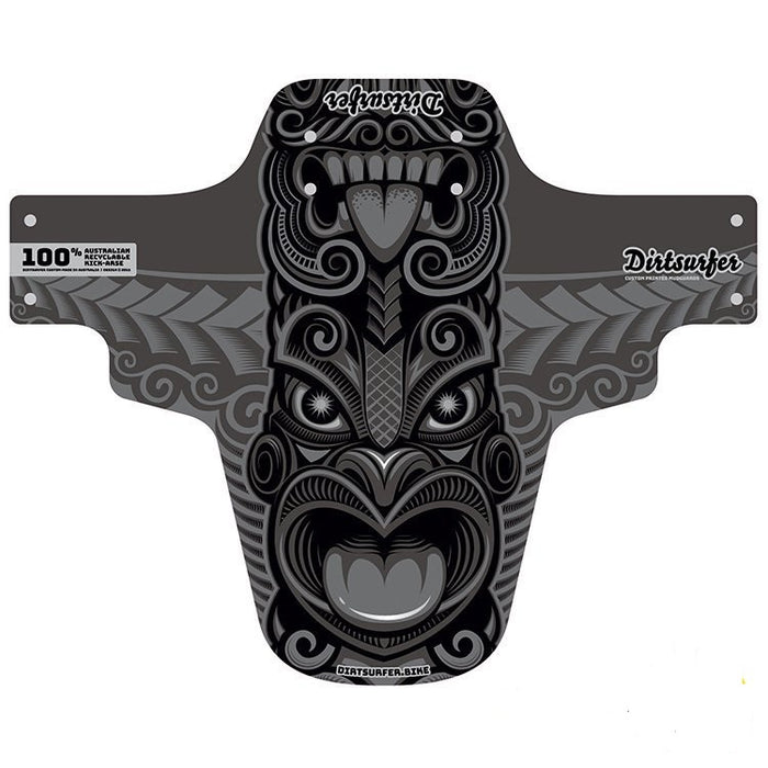 Dirtsurfer MTB Mudguard Tiki Black-The Cycling Fix