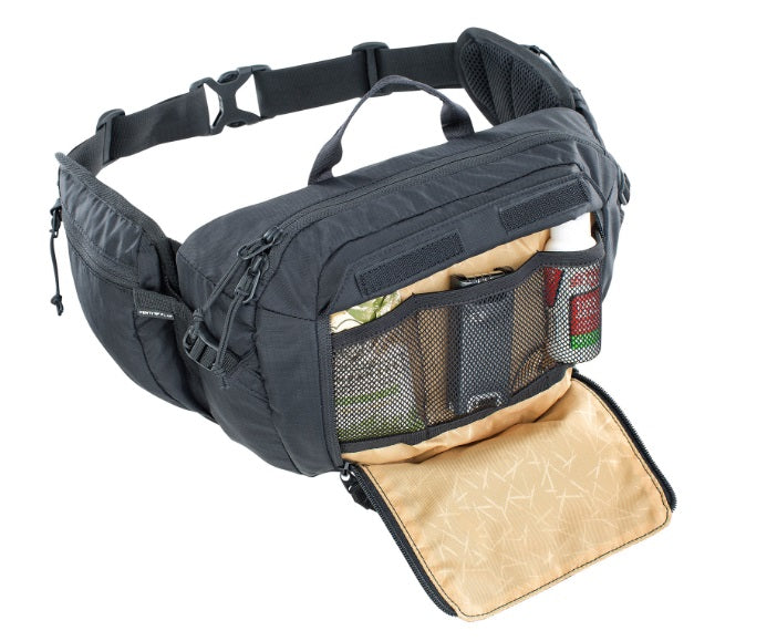 EVOC Hip Pack 3L + 1.5L Bladder - Black-The Cycling Fix