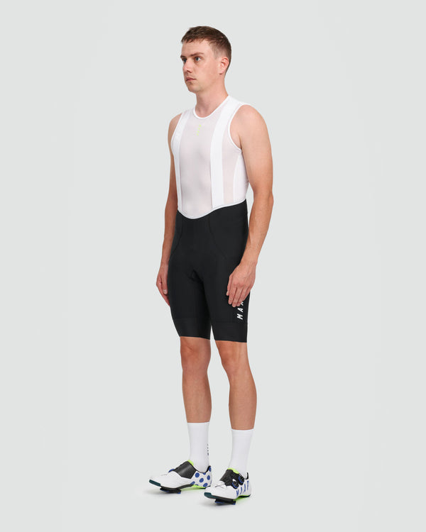 MAAP Team Bib Evo - Black / White-The Cycling Fix