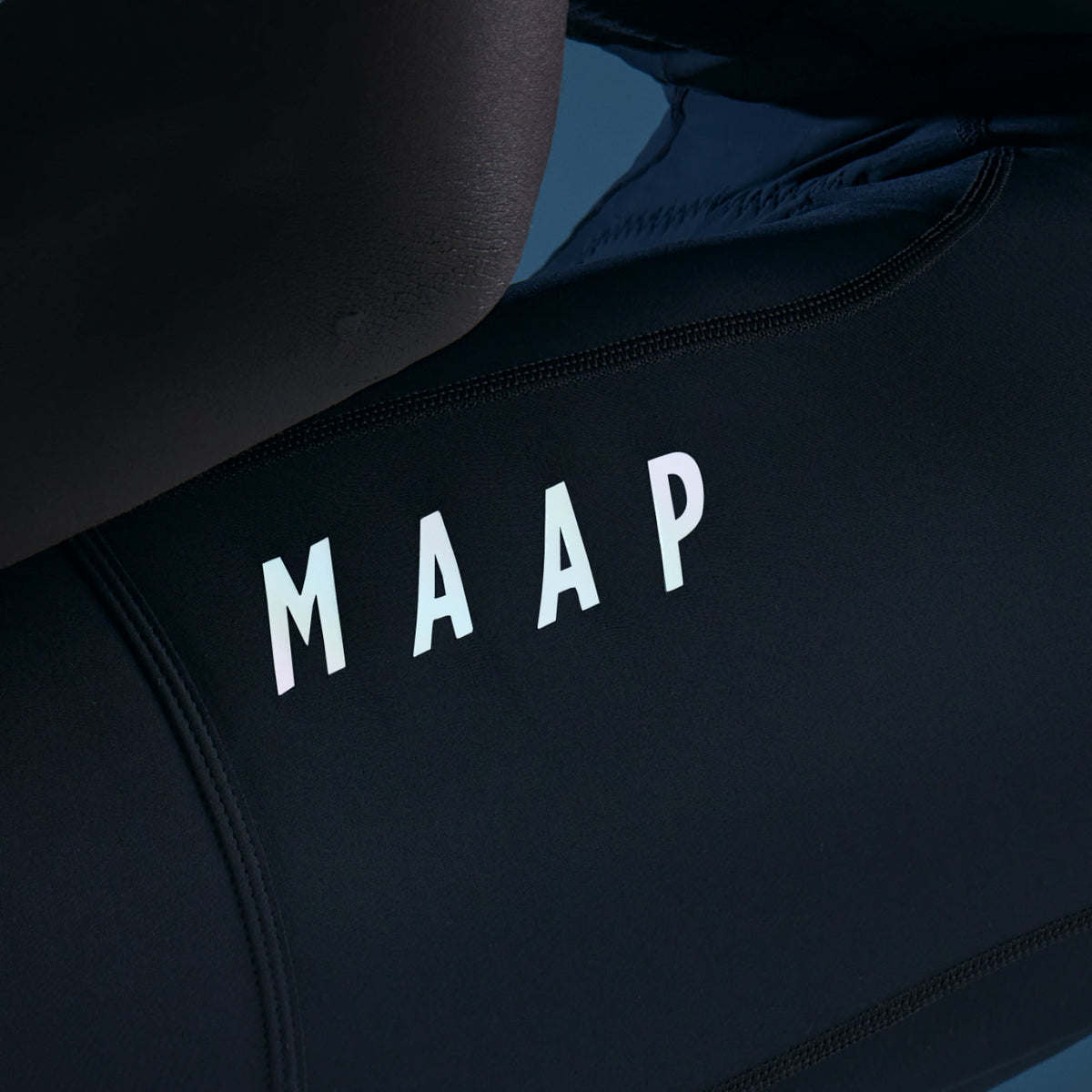 MAAP Team Bib Evo - Black / White-The Cycling Fix