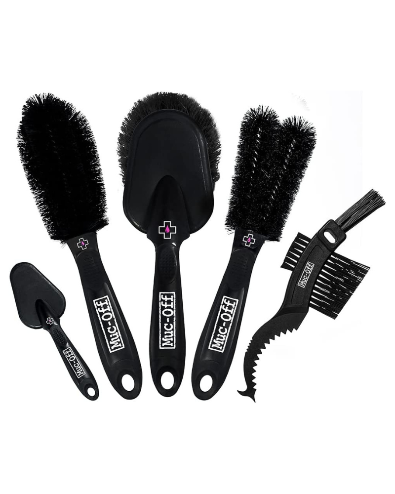 Muc Off 5 X Premium Brush Kit-The Cycling Fix