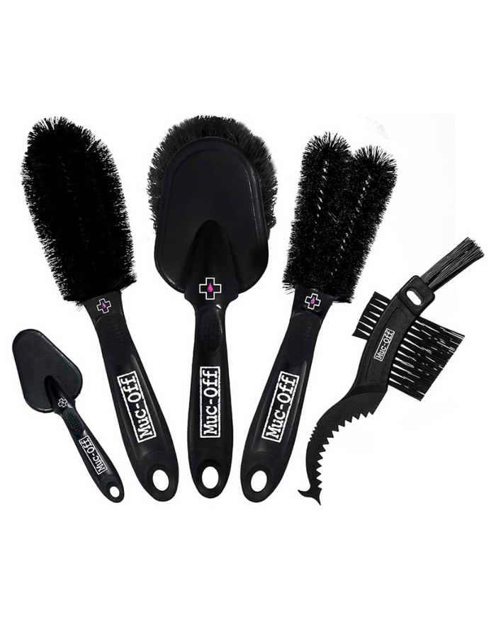 Muc Off 5 X Premium Brush Kit-The Cycling Fix