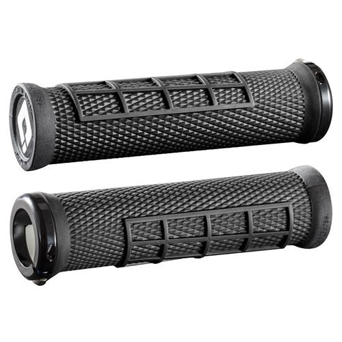 ODI Mtb Elite Pro Lock On Grips V2.1 135mm - Black/Black-The Cycling Fix