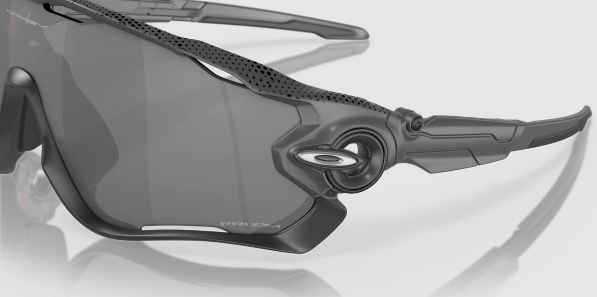 Oakley Jawbreaker - Hi Res Matte Carbon - Prizm Black Lens-The Cycling Fix