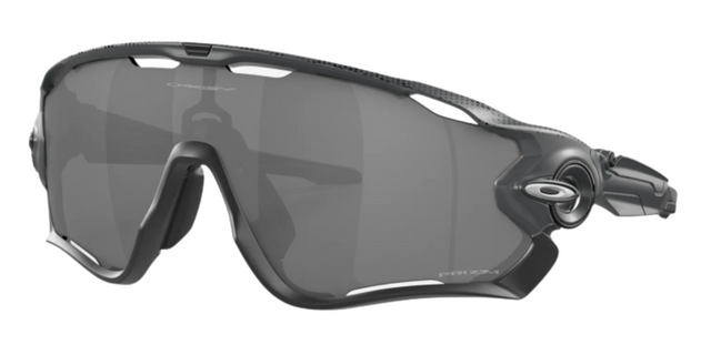 Oakley Jawbreaker - Hi Res Matte Carbon - Prizm Black Lens-The Cycling Fix