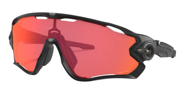 Oakley Jawbreaker - Matte Black - Prizm Trail Torch Lens-The Cycling Fix