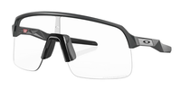 Oakley Sutro Lite - Matte Carbon - Clear Photochromic Lens-The Cycling Fix