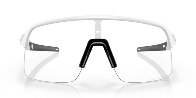 Oakley Sutro Lite - Matte White - Clear Photochromic Lens-The Cycling Fix