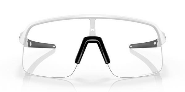 Oakley Sutro Lite - Matte White - Clear Photochromic Lens-The Cycling Fix