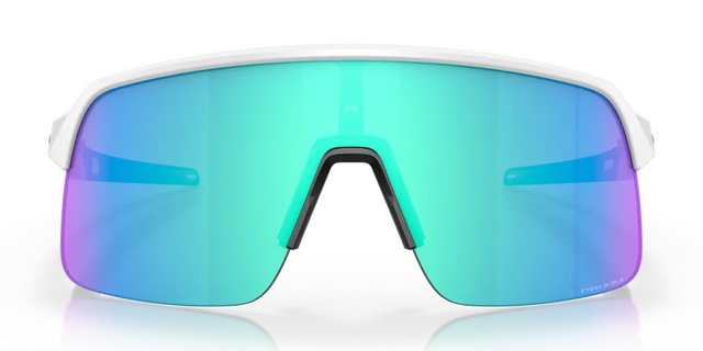 Oakley Sutro Lite - Matte white - Prizm Sapphire Lens-The Cycling Fix