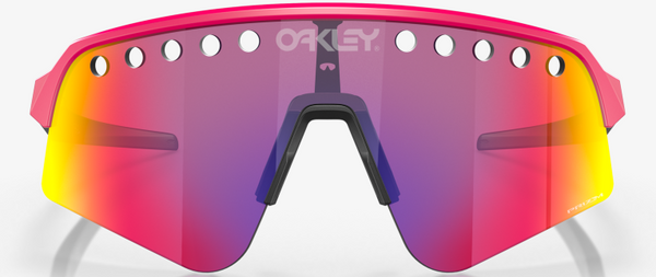 Oakley Sutro Lite Sweep Vented - Pink - Prizm Road Lens-The Cycling Fix