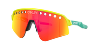 Oakley Sutro Lite Sweep Vented - Tennis Ball Yellow - Prizm Ruby Lens-The Cycling Fix