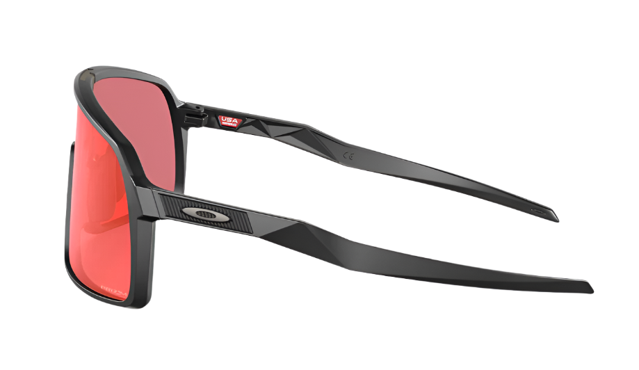 Oakley Sutro - Matte Black - Prizm Trail Torch Lens-The Cycling Fix