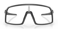 Oakley Sutro - Matte Carbon - Clear Photochromic Lens-The Cycling Fix