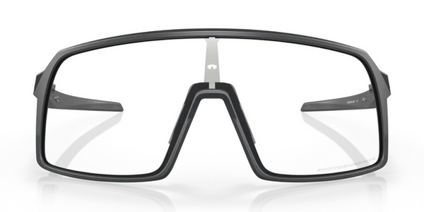 Oakley Sutro - Matte Carbon - Clear Photochromic Lens-The Cycling Fix