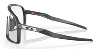Oakley Sutro - Matte Carbon - Clear Photochromic Lens-The Cycling Fix