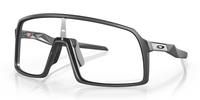 Oakley Sutro - Matte Carbon - Clear Photochromic Lens-The Cycling Fix