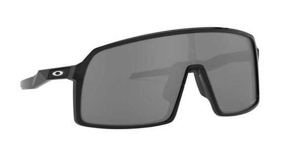 Oakley Sutro - Polished Black - Prizm Black Lens-The Cycling Fix