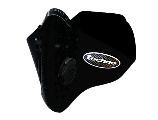 RESPRO TECHNO MASK with COMBI FILTER - Black-The Cycling Fix