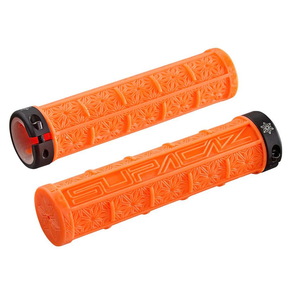Supacaz Bar Grips Grizip Neon Orange-The Cycling Fix