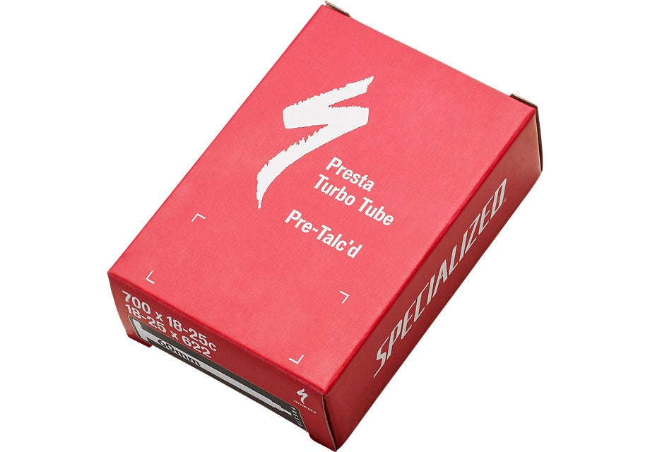 TURBO PRESTA VALVE TUBE WITH TALC - 700 x 20-26 80mm-The Cycling Fix