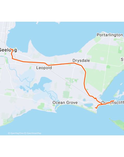 Queenscliff to Geelong