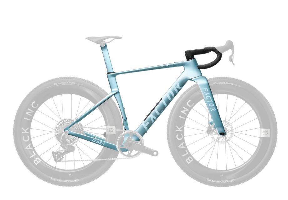 Factor Elara Gravel Premium Frame Package - Virescent Blue