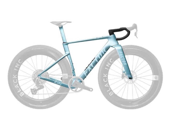 Factor Elara Gravel Premium Frame Package - Virescent Blue