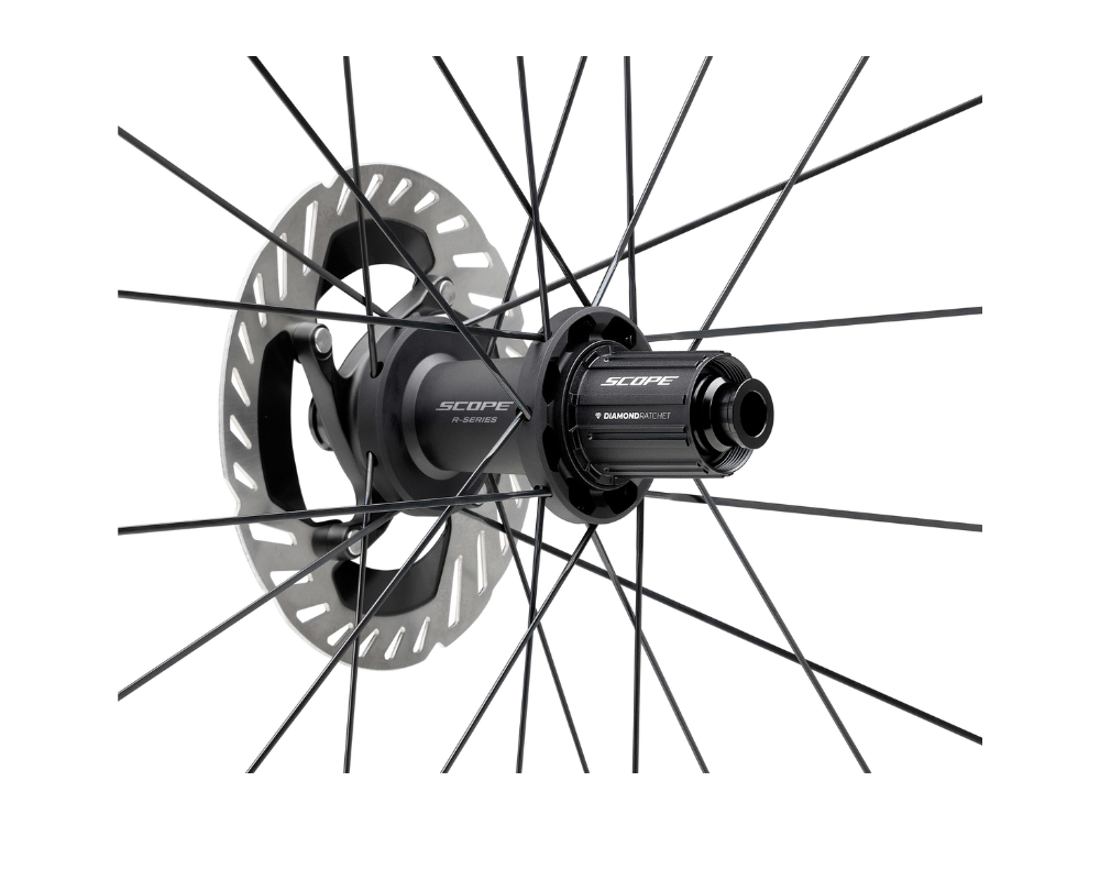 SCOPE R4 Road Wheelset - Black
