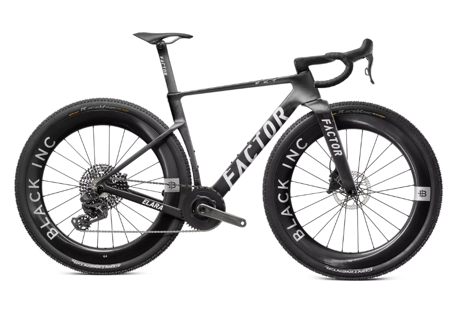 Factor Elara Gravel Premium Frame Package - Matte Carbon