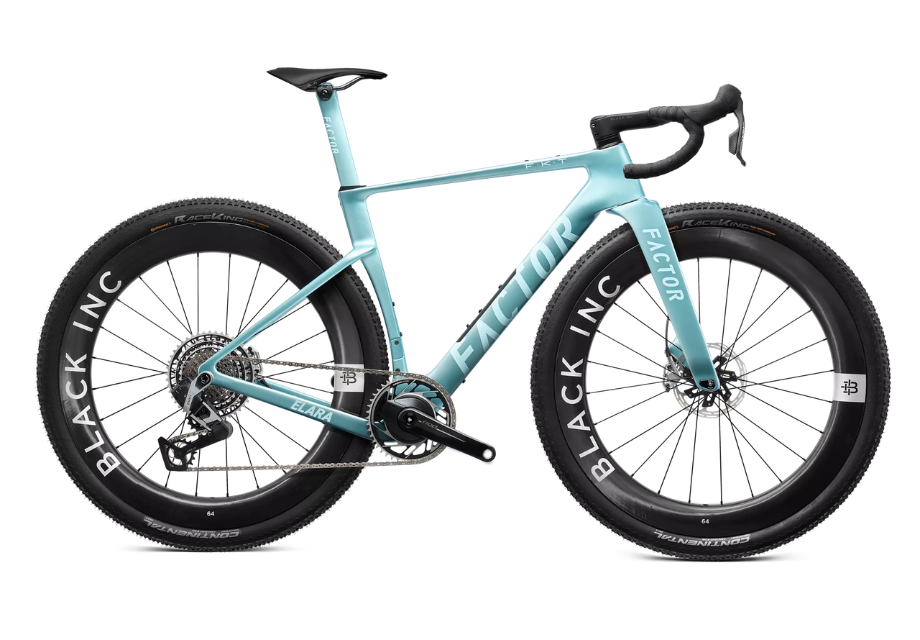 Factor Elara Gravel Premium Frame Package - Virescent Blue