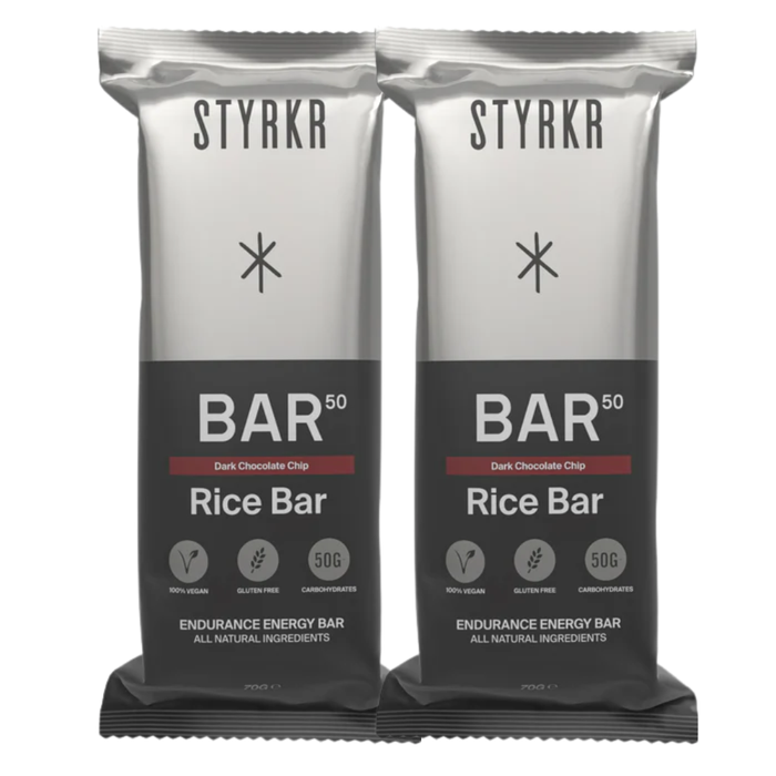 STYRKR 2-Pack Bar50 - Dark Chocolate Chip Energy Bar