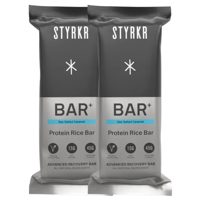 STYRKR 2-Pack Bar50 - Sea Salted Caramel Protein Rice Bar
