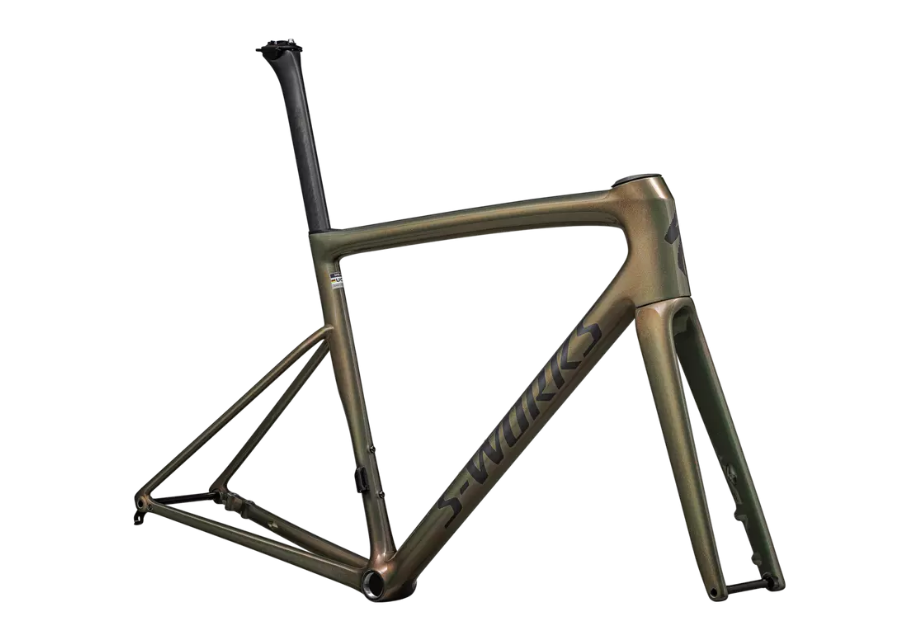 2025 Specialized Tarmac SL8 Frameset - Gloss Cypress and Magenta-The Cycling Fix