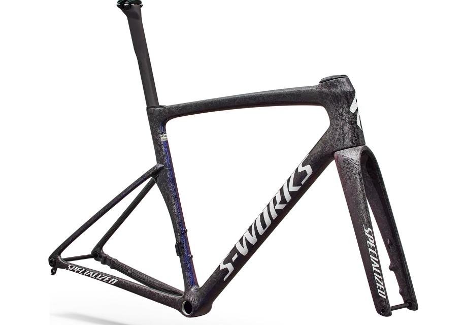 2027 S-Works Tarmac SL9 Frameset - Gloss Carbon Pearl and White